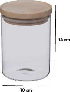Secret De Gourmet Birus maisto indas su mediniu dangteliu, 600 ml