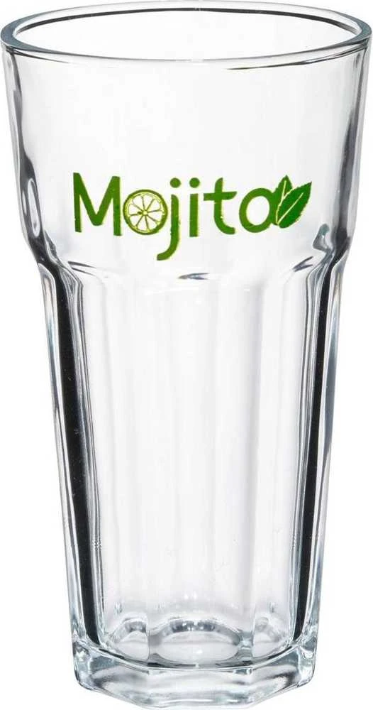 Secret De Gourmet Mojito rinkinys 13 vnt kokteilių taurės 330 ml Muddler maišytuvo šiaudeliai