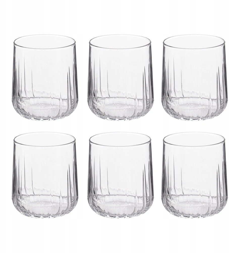Secret De Gourmet PIECES Žemos stiklinės Dieg'eau, 6 vnt. po 310 ml