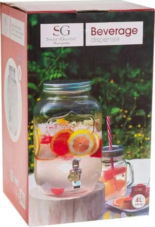 Secret De Gourmet JUICE Stiklinių sulčių ir gėrimų skirsty