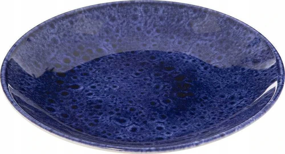 Secret De Gourmet Secret of Gourmet Cake lėkštė iš akmens masės CASA, tamsiai mėlyna, Ø 21 cm