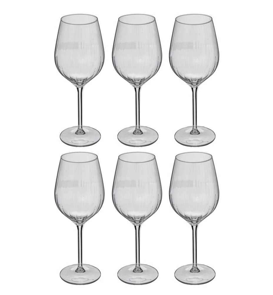 Secret De Gourmet PIECES VOLTA vandens stiklinės, 6 vnt. po 530 ml
