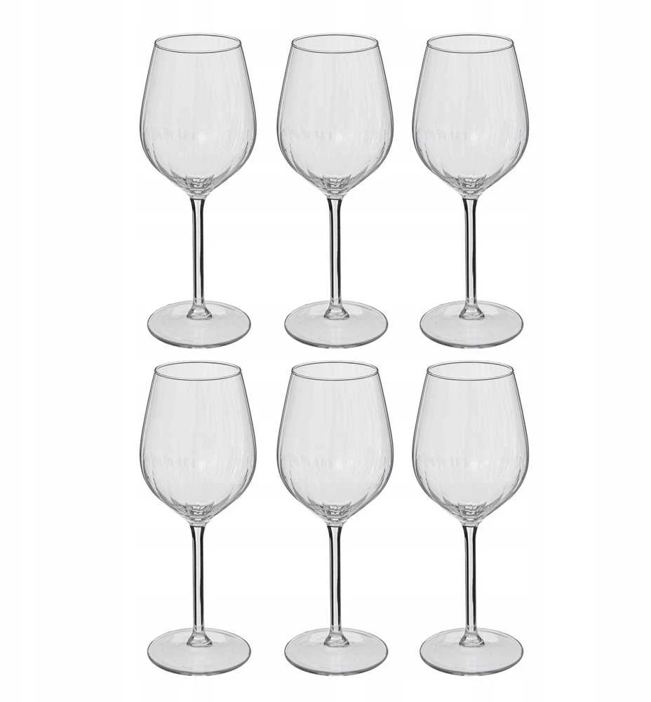Secret De Gourmet PIECES VOLTA vyno taurės, 6 vnt. po 380 ml