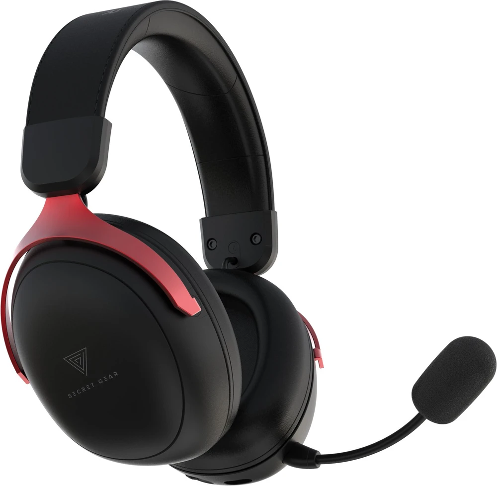 Ausinės Secret Gear SX1 Juodai-Raudona