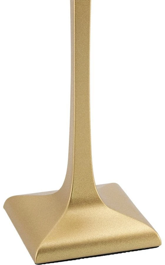Lampa stołowa Securit Securit® LED bordlampe ROMA, ledningsfri og genopladelig, gylden/sort