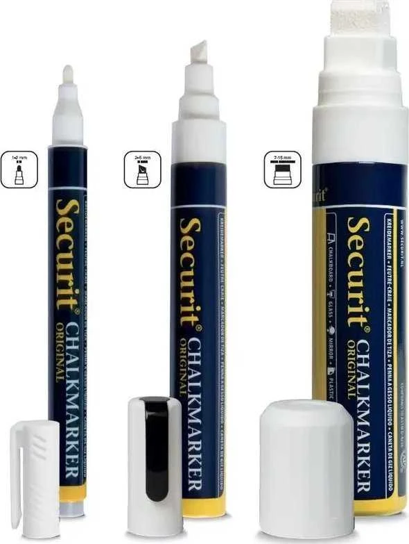 Securit Securit BL-SMA510-WT, 2 pc(s), Baltas, Juodas, Baltas, Mėlyna, Baltas, 6 mm, Ceramic, Glass, Metal, Plastic