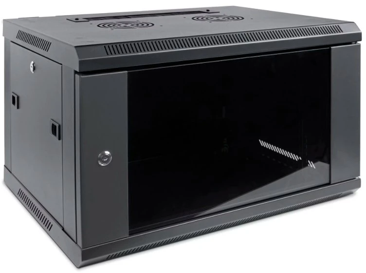 SecurityNET spintelė sieninė RACK 19 9U 600x450x503 CCSW-0604-09U
