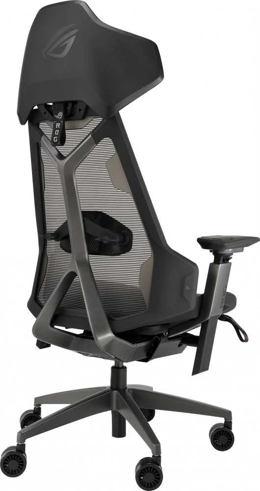 Žaidimų kėdė ASUS ROG Destrier Ergo, Juoda