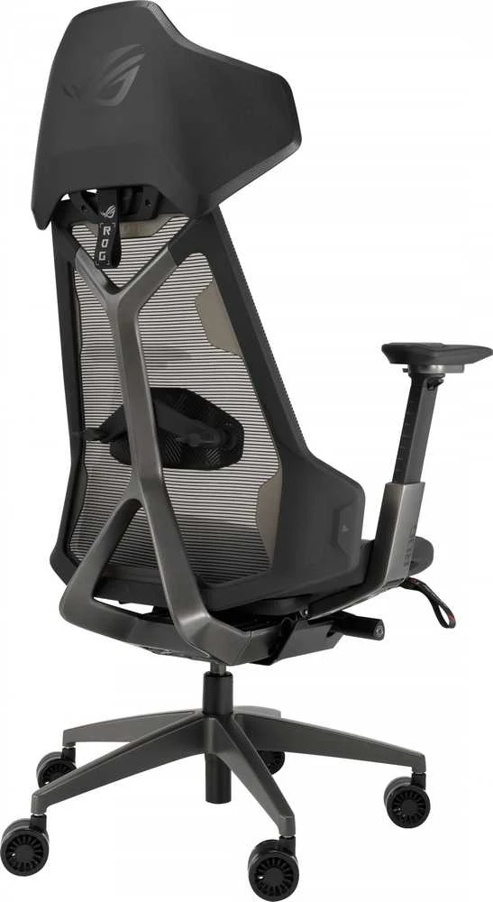 Žaidimų kėdė ASUS ROG Destrier Ergo, Juoda
