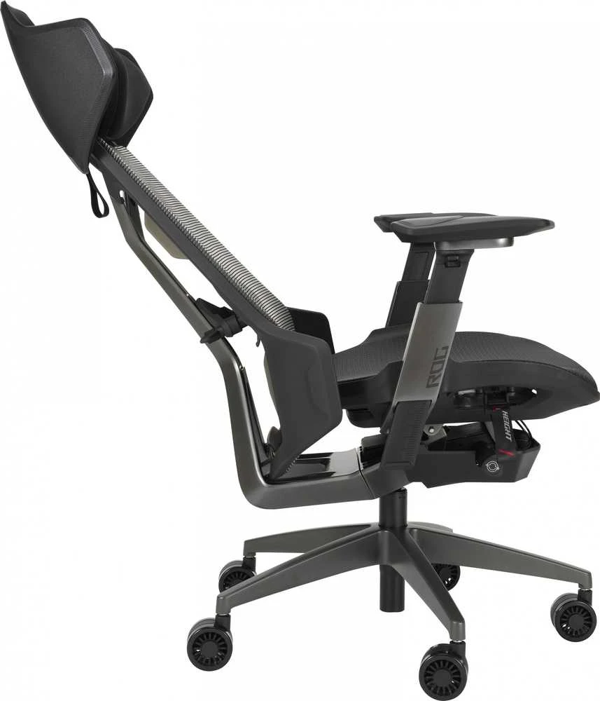 Žaidimų kėdė ASUS ROG Destrier Ergo, Juoda