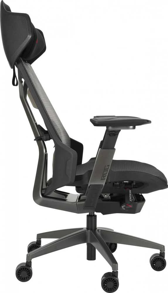 Žaidimų kėdė ASUS ROG Destrier Ergo, Juoda
