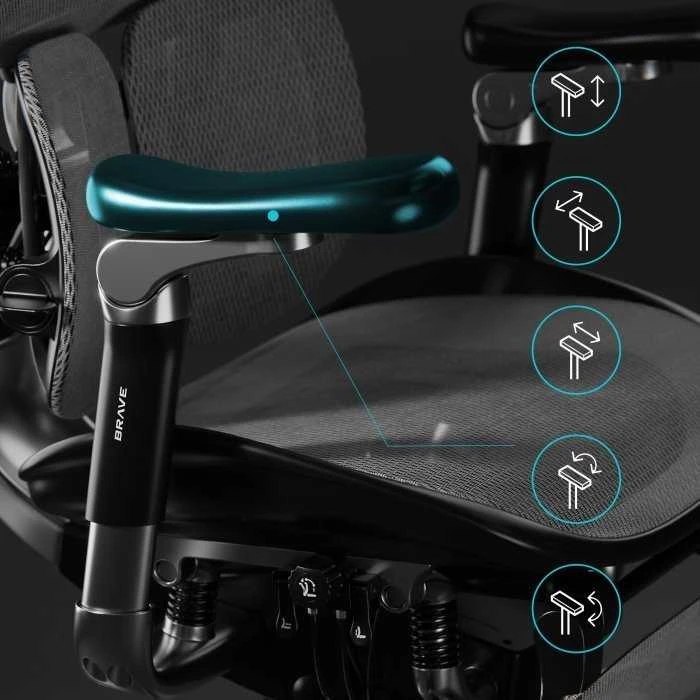 Diablo Chairs Diablo Brave V-Kinetic Juodas