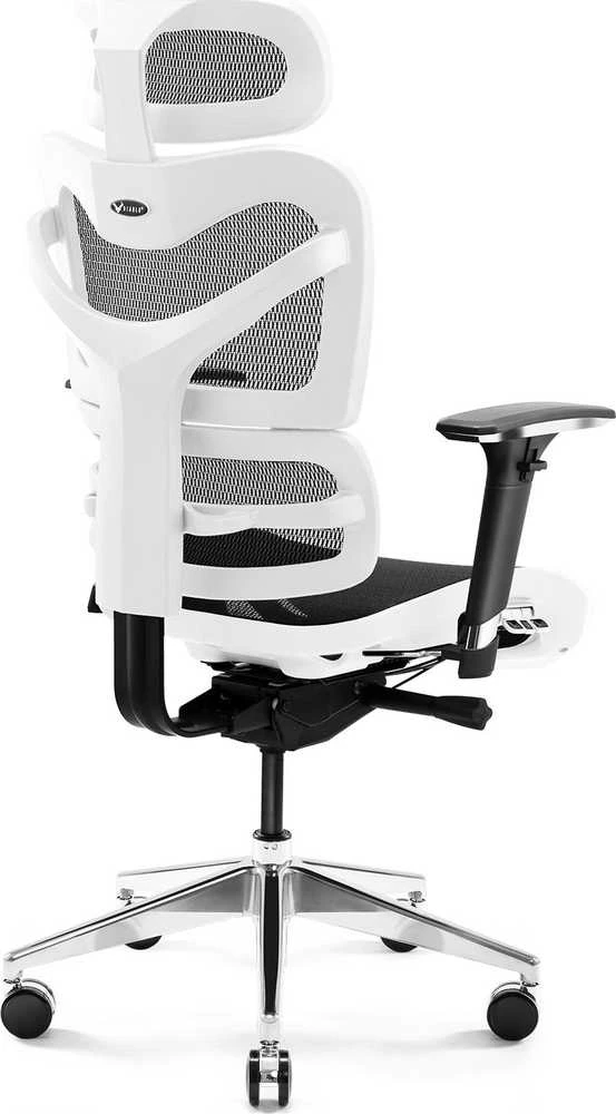 Ergonominė kėdė DIABLO V-COMMANDER, Juodos/ Baltos spalvos