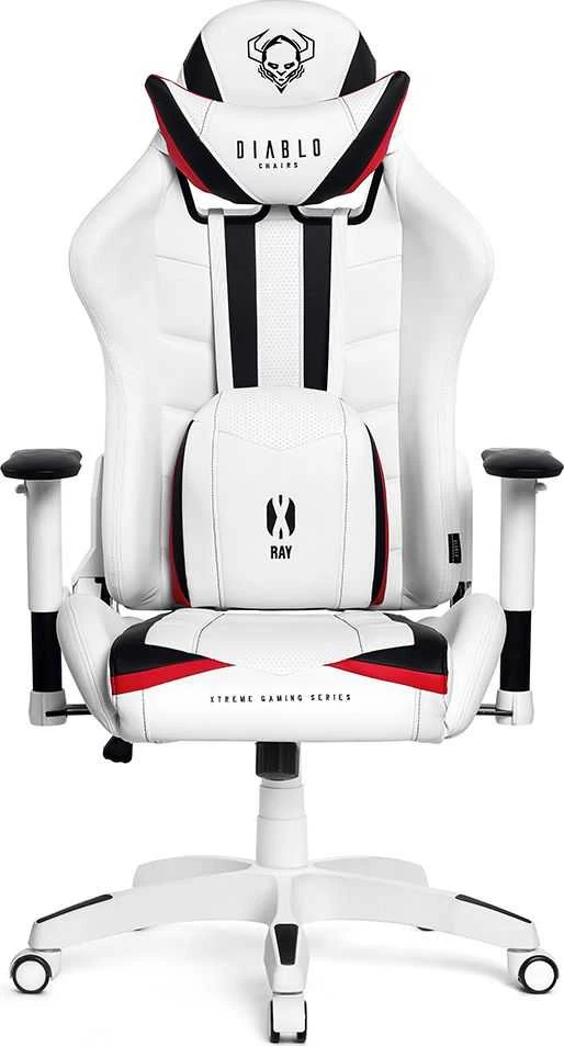 Diablo Chairs Diablo X-Ray 2.0 King Size Juodas-Baltas ergonominė kėdė
