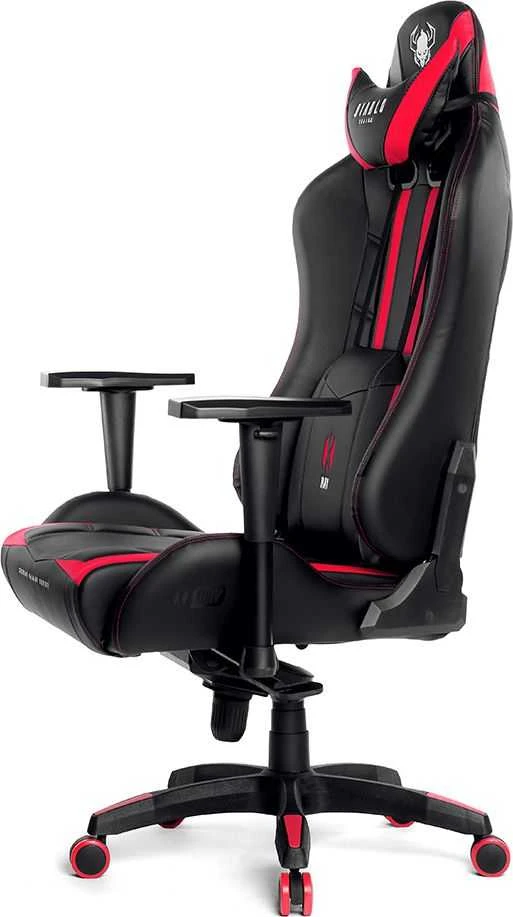 Diablo Chairs Diablo X-Ray 2.0 King Size Juodas-Raudona ergonominė kėdė