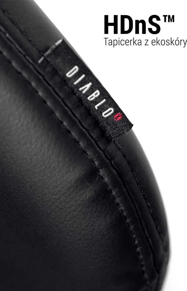 Diablo Chairs Diablo X-Ray 2.0 Normal Size Juodas-Pilkas ergonominė kėdė