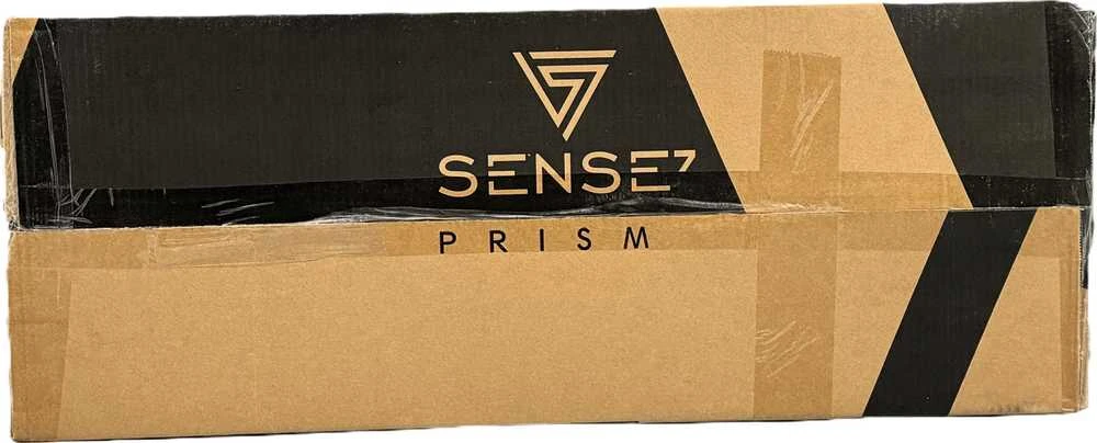 Žaidimų kėdė SENSE7 Prism, Juoda (medžiaginė)