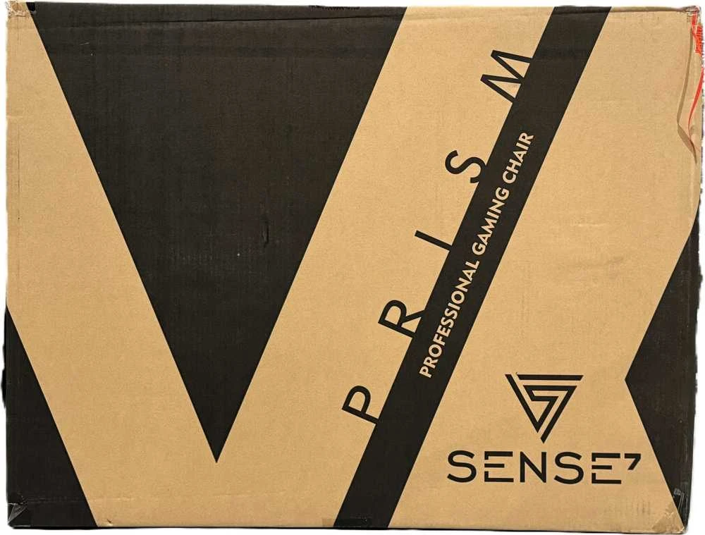 Žaidimų kėdė SENSE7 Prism, Raudona (medžiaginė)