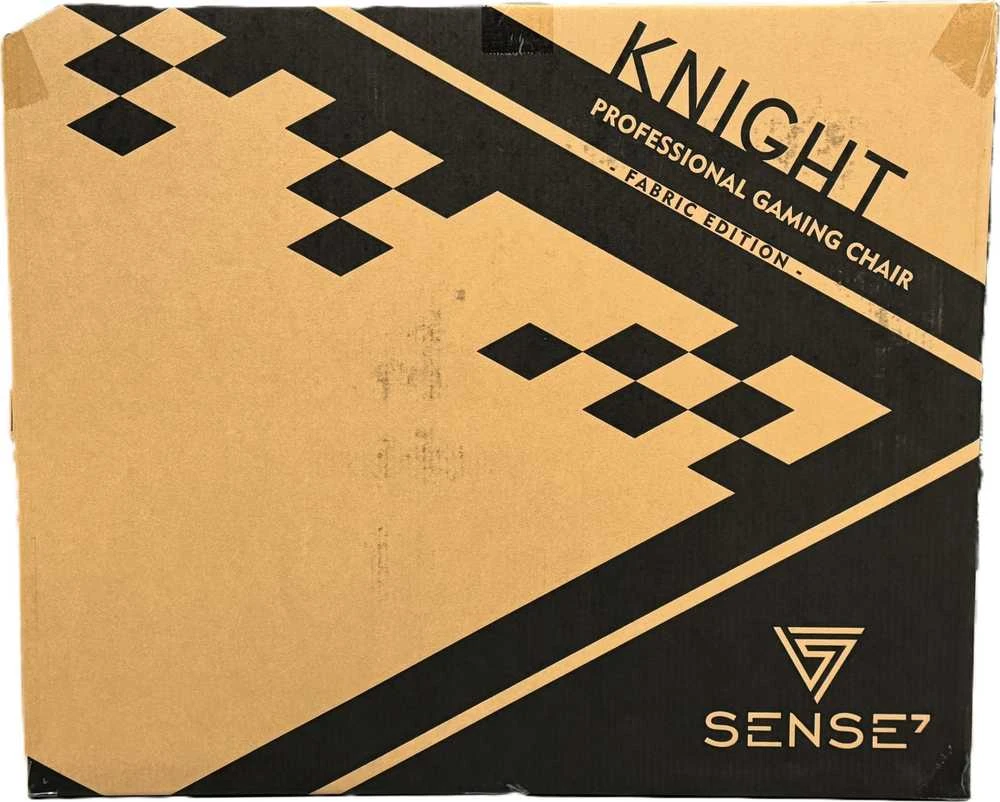 Žaidimų kėdė SENSE7 Knight, Raudona (medžiaginė)