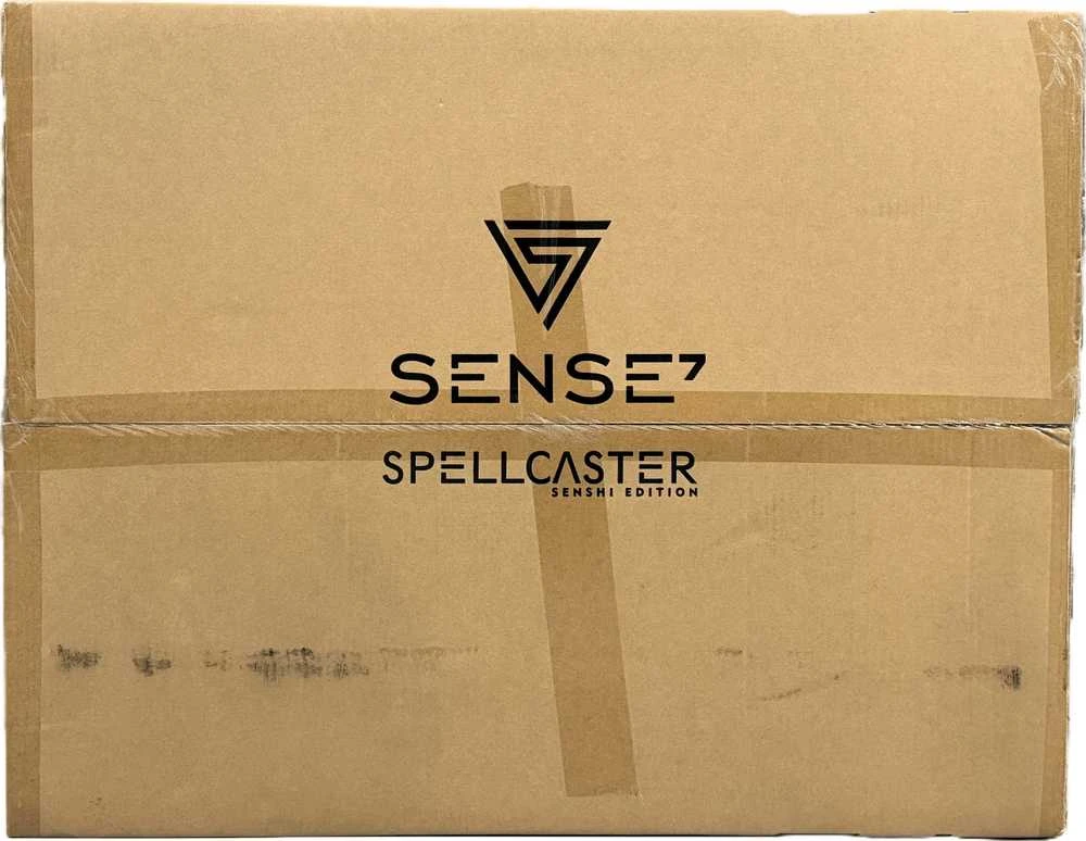 Žaidimų kėdė SENSE7 Spellcaster Senshi, Juoda (medžiaginė)