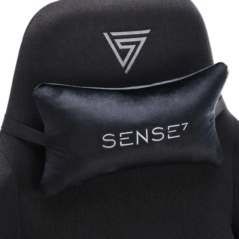 Žaidimų kėdė SENSE7 Spellcaster Senshi XL, Juoda (medžiaginė)