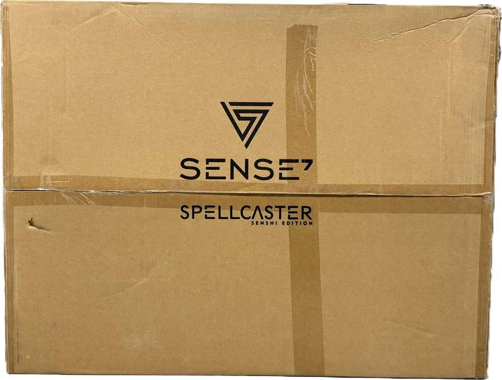 Žaidimų kėdė SENSE7 Spellcaster Senshi XL, Juoda (medžiaginė)