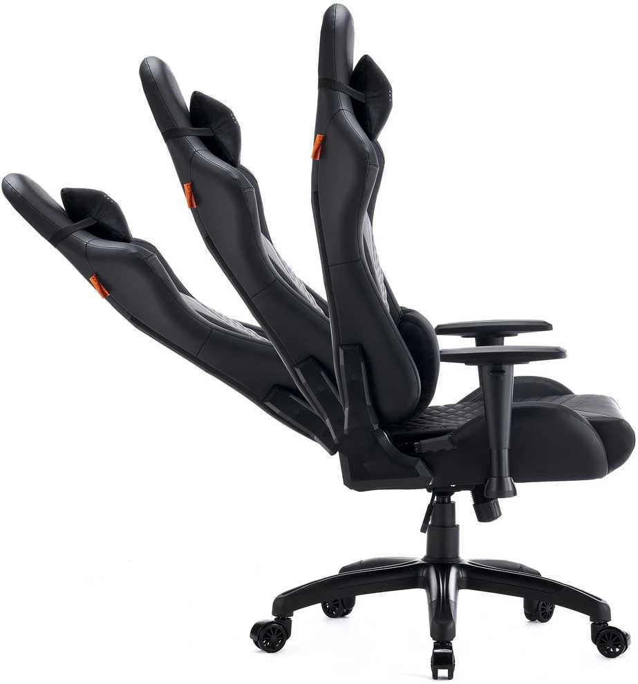 Žaidimų kėdė SENSE7 Spellcaster Senshi XL, Juoda (odinė)