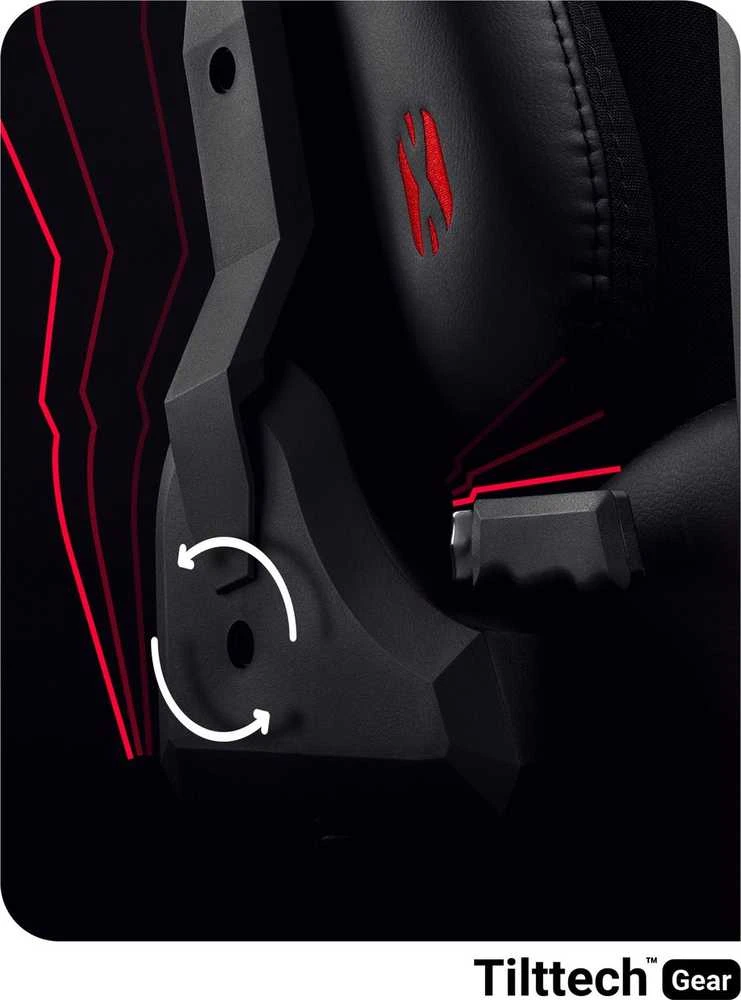 Žaidimų kėdė Diablo X-Player 2.0 Gaming Chair Normal, Juoda-raudona