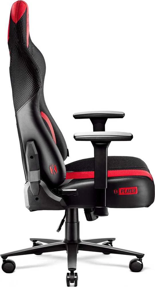 Žaidimų kėdė Diablo X-Player 2.0 Gaming Chair Normal, Juoda-raudona