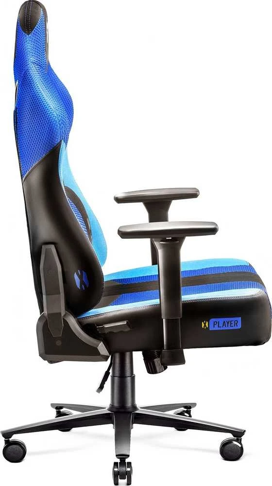 Diablo Chairs Diablo X-Player 2.0 Normal Size Frost - juodas ergonominė kėdė