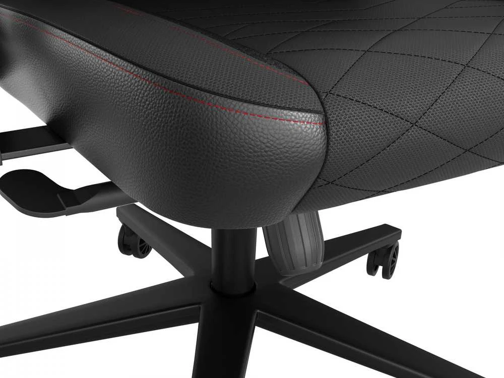 Žaidimų kėdė Genesis Nitro 890 Gaming Chair, Juoda-raudona