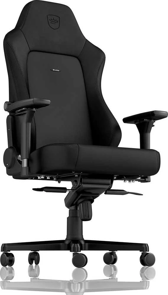 Žaidimų kėdė Noblechairs HERO High-tech faux leather Gaming Chair, Black Edition