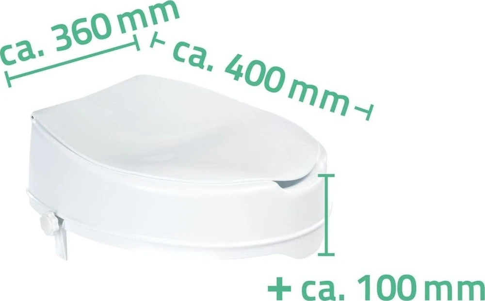 Aukštinamoji unitazo sedynė Ridder Sam A0071001, 40 cm
