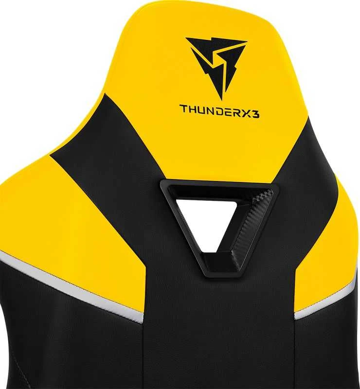 Žaidimų kėdė ThunderX3 TC5 Gaming Chair, Juoda-geltona