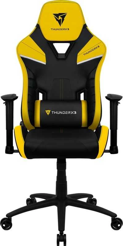 Žaidimų kėdė ThunderX3 TC5 Gaming Chair, Juoda-geltona