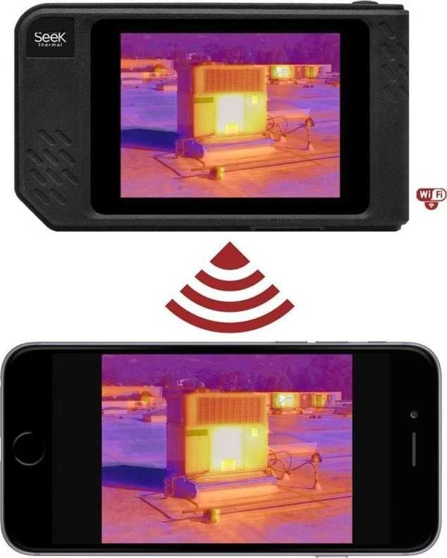 Termovizorinė Kamera - Seek Thermal SW-AAA 206x156 Wi-Fi Juoda/Pilka
