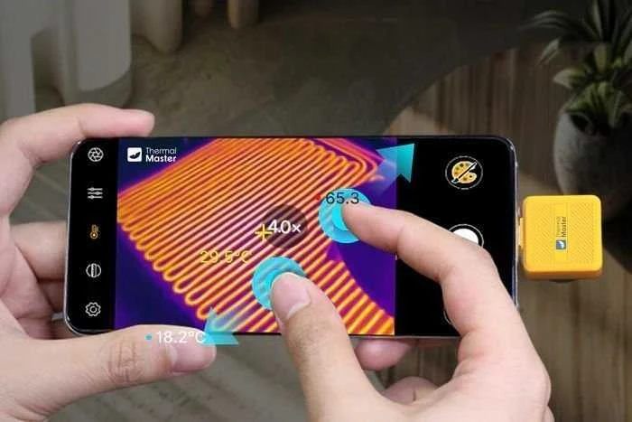 Seek Thermal „Seek“ terminė kamera su termovizoriumi – „Android“ telefonai su USB-C ir „MicroUSB“ Thermal Master T2S PRO / ANDROID