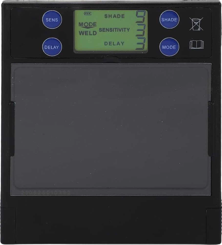 Sefa Verlag Suvirinimo kaukė su automatinio patamsėjimo filtru full reg. Saulės baterija/bat.CR2450 BLADE