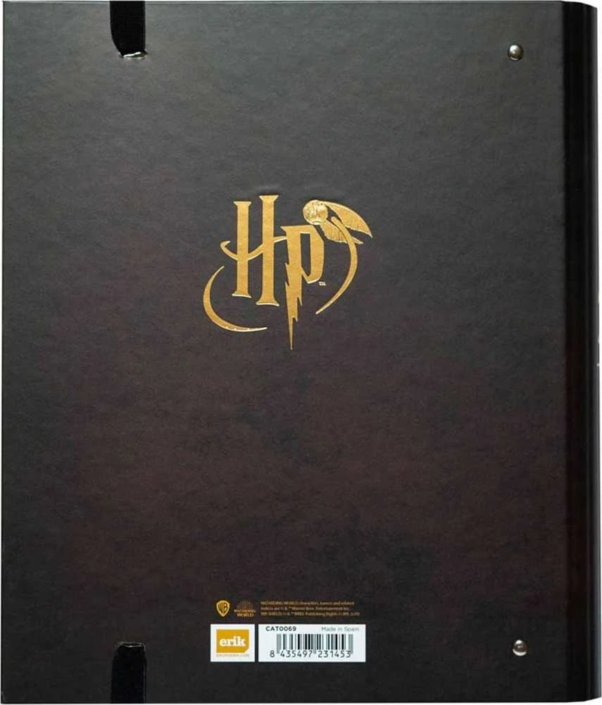 Harry Potter Haris Poteris - A4 formato segtuvas (4 žiedai, gumytė)