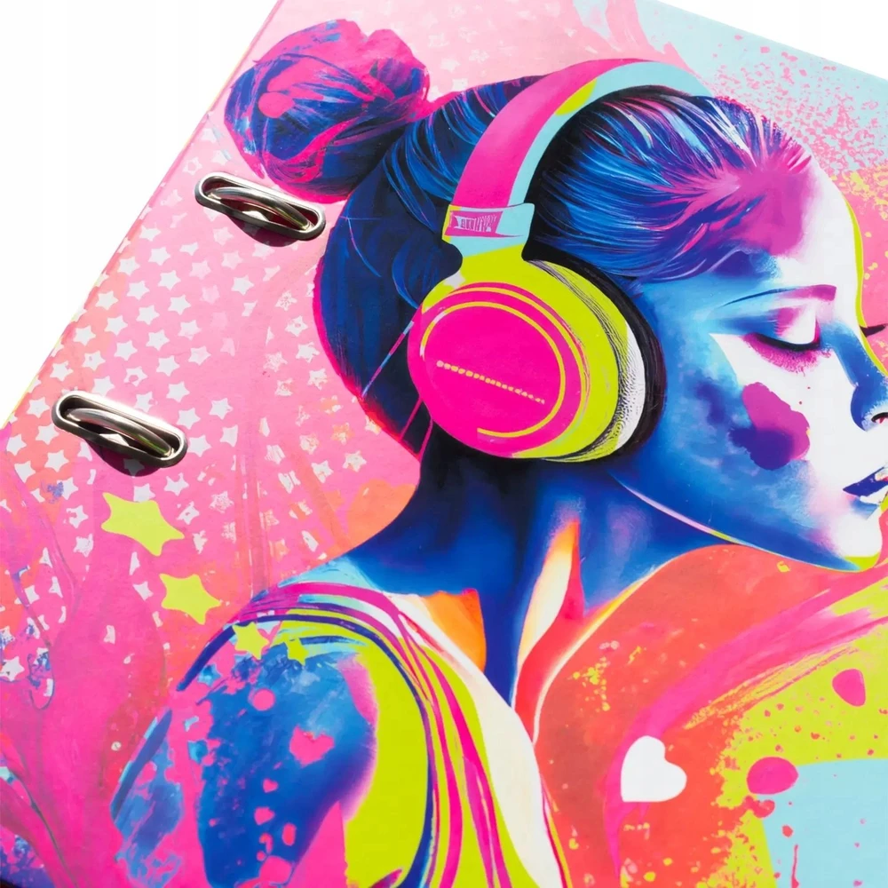 Segregatorius Herma HERMA Ordner A4 Karton Music Girl
