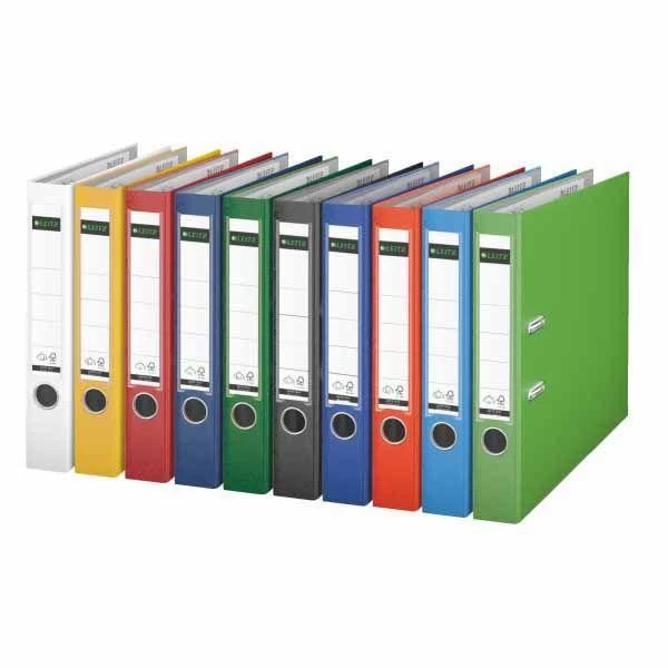 Segregator Leitz 180° dźwigniowy A4 50mm tamsiai mėlyna (10155068/10151268)