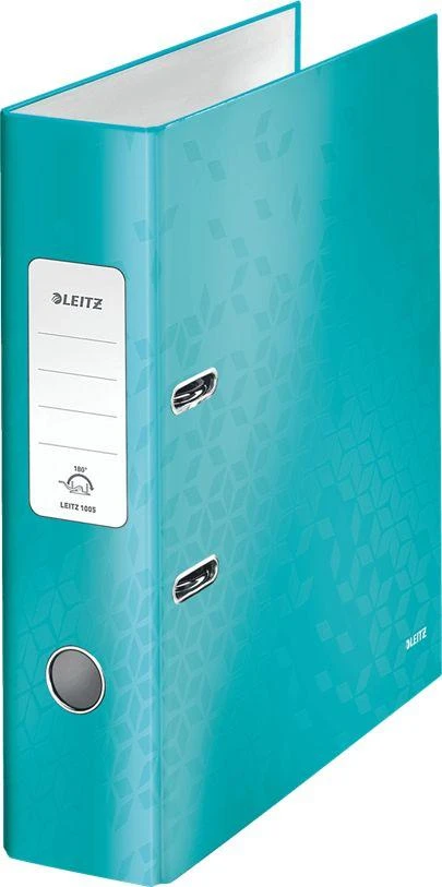 Segtuvas LEITZ 180 WOW POB A4/8cm ledo mėlynas