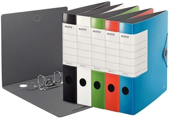 Leitz A4 segtuvų rinkinys spalvoti 65mm