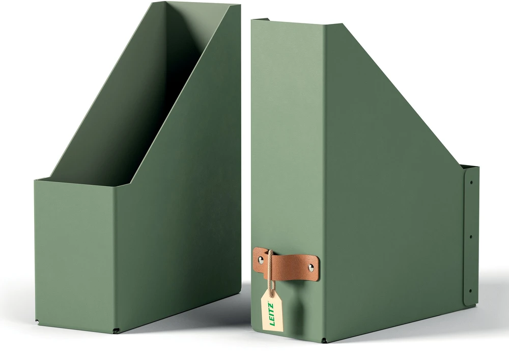 Segregatorius Leitz Puro žurnalų segtuvams, 2 vnt. pakuotėje, Žalias, 100 mm, 260 mm, 310 mm, 310 g, Italija