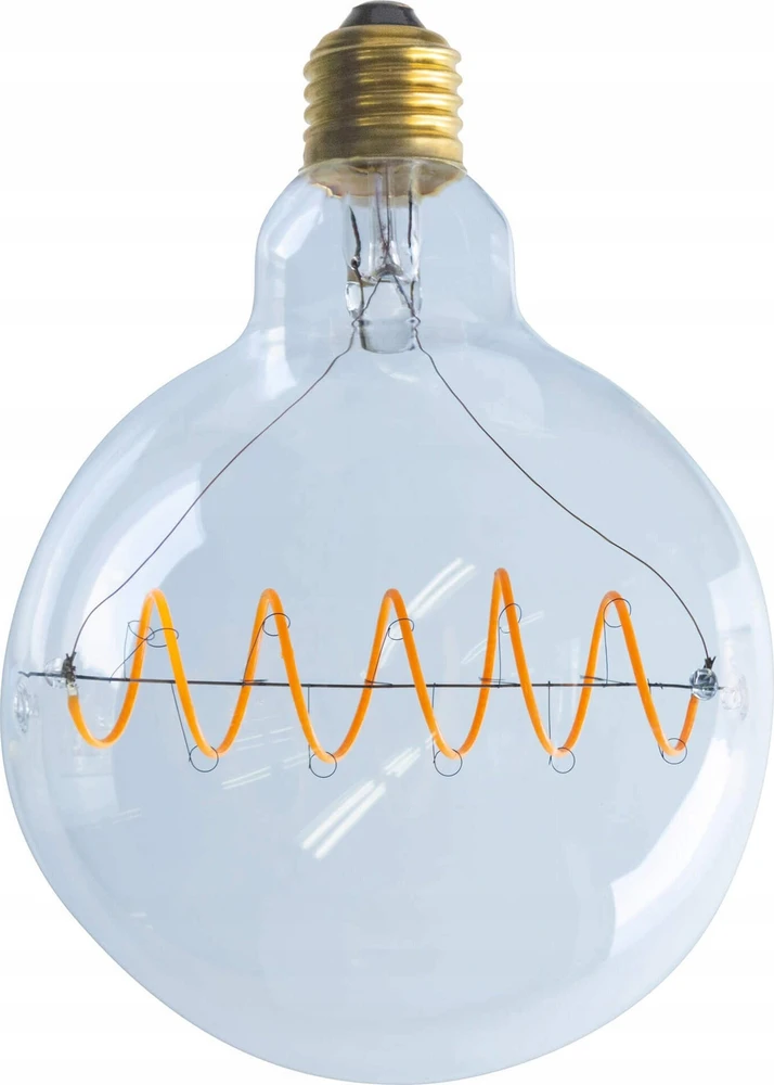 „Segula LED Bridge Globe 125 Curved Plus“ permatomas E27 6,5W 1900K