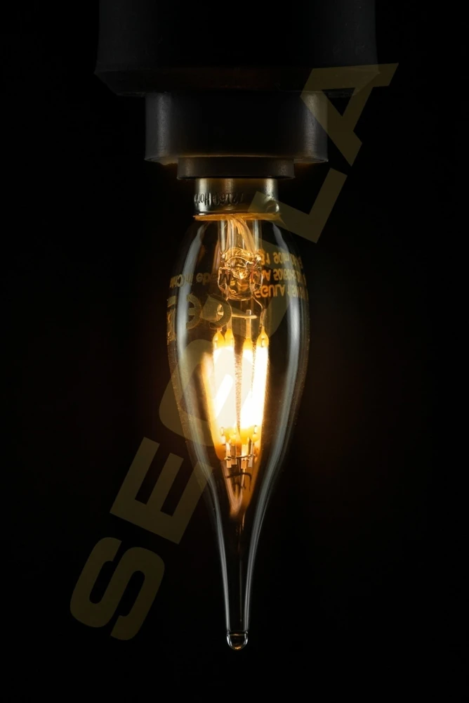 Segula LED French świeca permatomas E10 1,5W 2200K ściemnialny