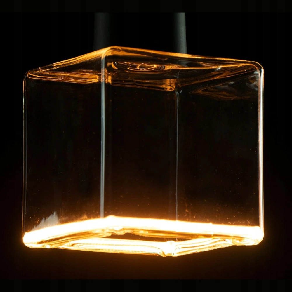 Segula SEGULA LED Floating Cube 86 skaidrus E27 300Lm 2200K