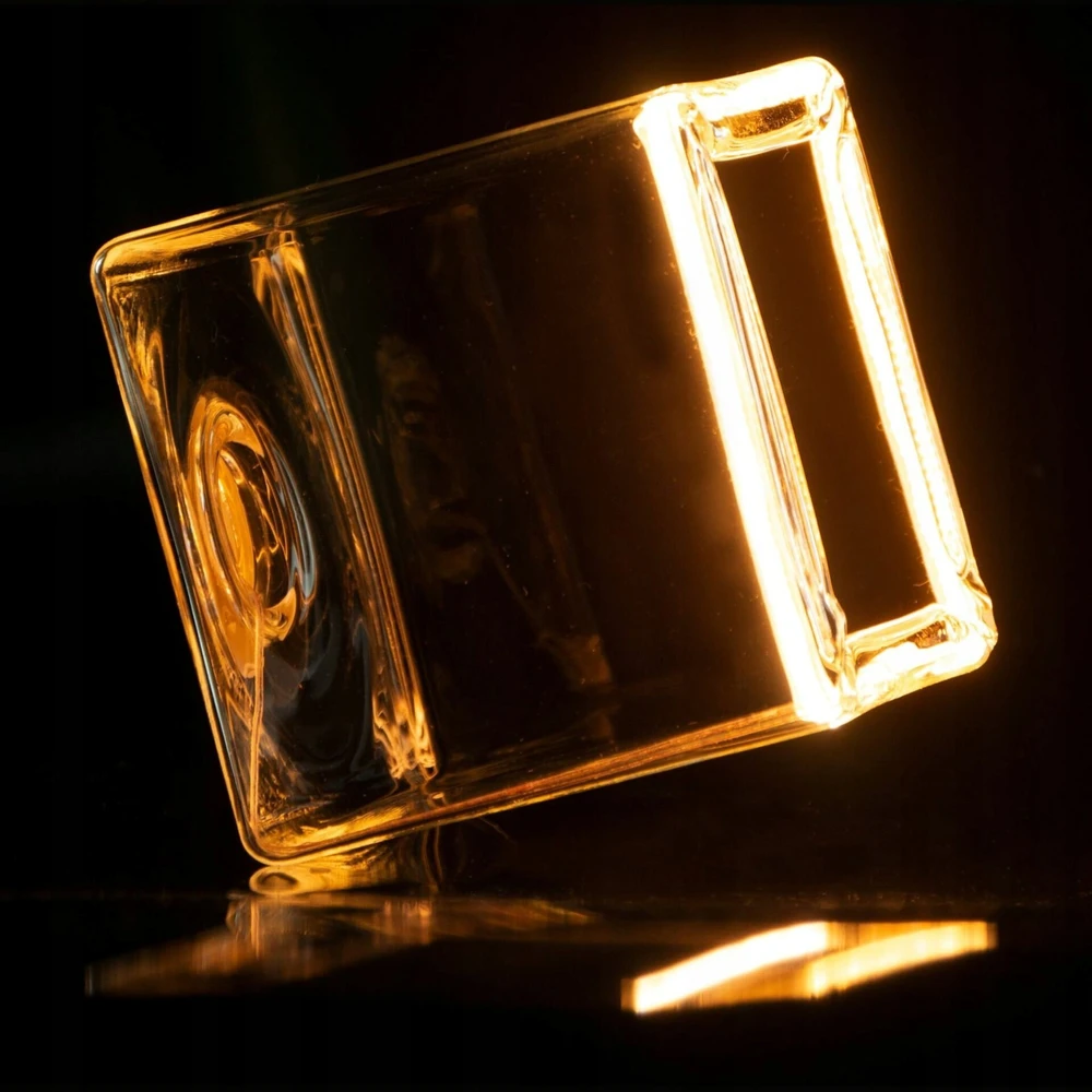 Segula SEGULA LED Floating Cube 86 skaidrus E27 300Lm 2200K