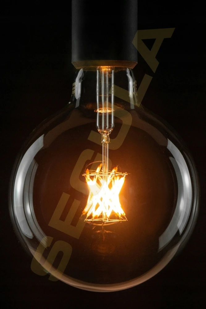 Segula Segula LED Globe 125 skaidrus E27 5W 400Lm 2200K dimmbar