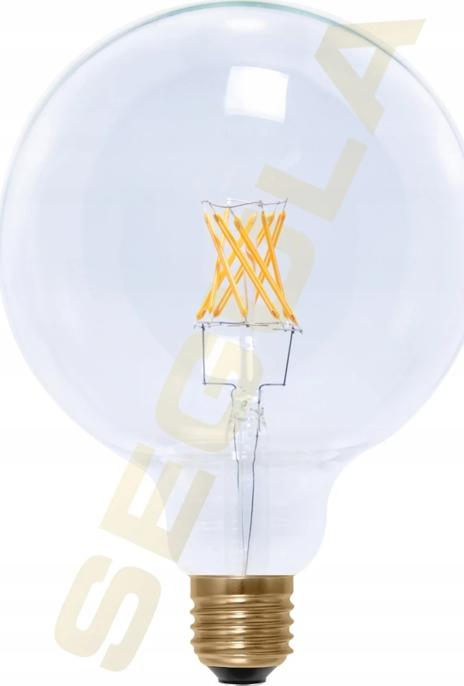 Segula Segula LED Globe 125 skaidrus E27 5W 400Lm 2200K dimmbar
